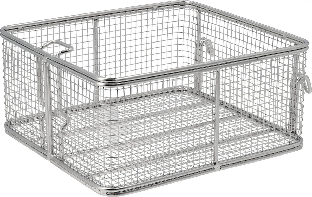 STAINLESS STEEL BASKET | FOR DEEP FRYER 220 x 210 x 123 MM (YG-04644)