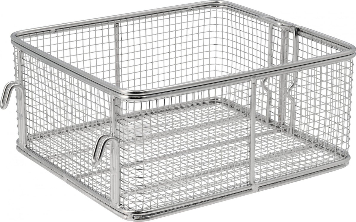 STAINLESS STEEL BASKET | FOR DEEP FRYER 220 x 210 x 123 MM (YG-04644)
