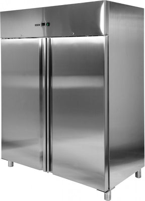 INDUSTRIAL REFRIGERATOR STAINLESS STEEL | 1200L | 400W | 2 DOORS | 1340*810*2010 (YG-05220)