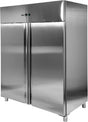INDUSTRIAL REFRIGERATOR STAINLESS STEEL | 1200L | 400W | 2 DOORS | 1340*810*2010 (YG-05220)