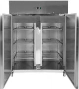 INDUSTRIAL REFRIGERATOR STAINLESS STEEL | 1200L | 400W | 2 DOORS | 1340*810*2010 (YG-05220)
