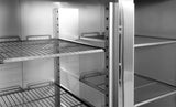 INDUSTRIAL REFRIGERATOR STAINLESS STEEL | 1200L | 400W | 2 DOORS | 1340*810*2010 (YG-05220)