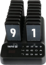 CORDLESS CUSTOMER PAGING SYSTEM FOR ORDER COLLECTION | 1+16 PAGERS (YG-12200)