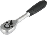 RATCHET FOR SOCKETS 1/4" | 150 MM | 72 TEETH | 5° TRAVEL (YT-07210)