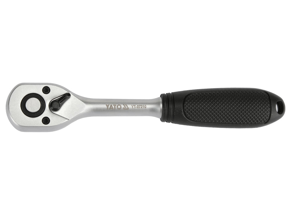 RATCHET FOR SOCKETS 1/4" | 150 MM | 72 TEETH | 5° TRAVEL (YT-07210)