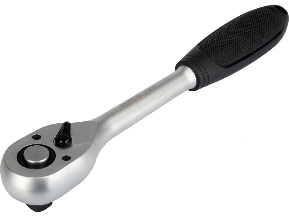 RATCHET FOR SOCKETS 1/2" | 260 MM | 72 TEETH | 5° STROKE (YT-07212)