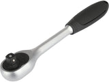 RATCHET FOR SOCKETS 1/2" | 260 MM | 72 TEETH | 5° STROKE (YT-07212)