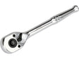 RATCHET FOR SOCKETS CHROME-PLATED | 1/4" | 150 MM | 90 TEETH (YT-07220)