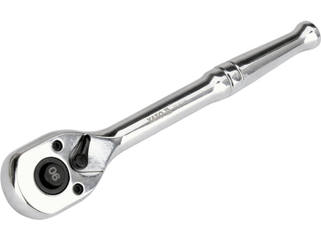 RATCHET FOR SOCKETS CHROME-PLATED | 1/4" | 150 MM | 90 TEETH (YT-07220)