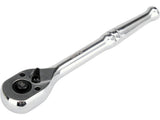 RATCHET FOR SOCKETS CHROME-PLATED | 1/4" | 150 MM | 90 TEETH (YT-07220)