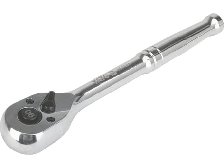RATCHET FOR SOCKETS CHROME-PLATED | 3/8" | 200 MM | 90 TEETH (YT-07221)