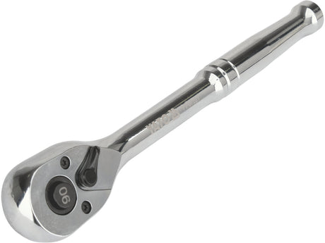 RATCHET FOR SOCKETS CHROME-PLATED | 3/8" | 200 MM | 90 TEETH (YT-07221)