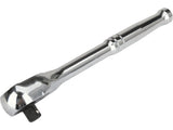 RATCHET FOR SOCKETS CHROME-PLATED | 3/8" | 200 MM | 90 TEETH (YT-07221)