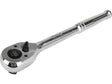 RATCHET FOR SOCKETS, CHROME-PLATED | 1/2" | 250 MM | 90 TEETH (YT-07222)