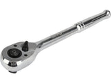 RATCHET FOR SOCKETS, CHROME-PLATED | 1/2" | 250 MM | 90 TEETH (YT-07222)