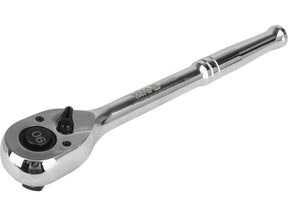 RATCHET FOR SOCKETS, CHROME-PLATED | 1/2" | 250 MM | 90 TEETH (YT-07222)
