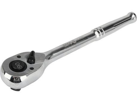 RATCHET FOR SOCKETS, CHROME-PLATED | 1/2" | 250 MM | 90 TEETH (YT-07222)