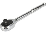 RATCHET FOR SOCKETS, CHROME-PLATED | 1/2" | 250 MM | 90 TEETH (YT-07222)