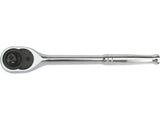 RATCHET FOR SOCKETS, CHROME-PLATED | 1/2" | 250 MM | 90 TEETH (YT-07222)