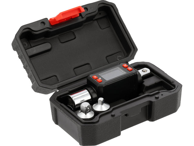 DIGITAL TORQUE ADAPTER | 12.7 MM (1/2") + ADAPTERS 1/2" x 1/4", 1/2" x 3/8" | 20 - 200 NM (YT-07534)