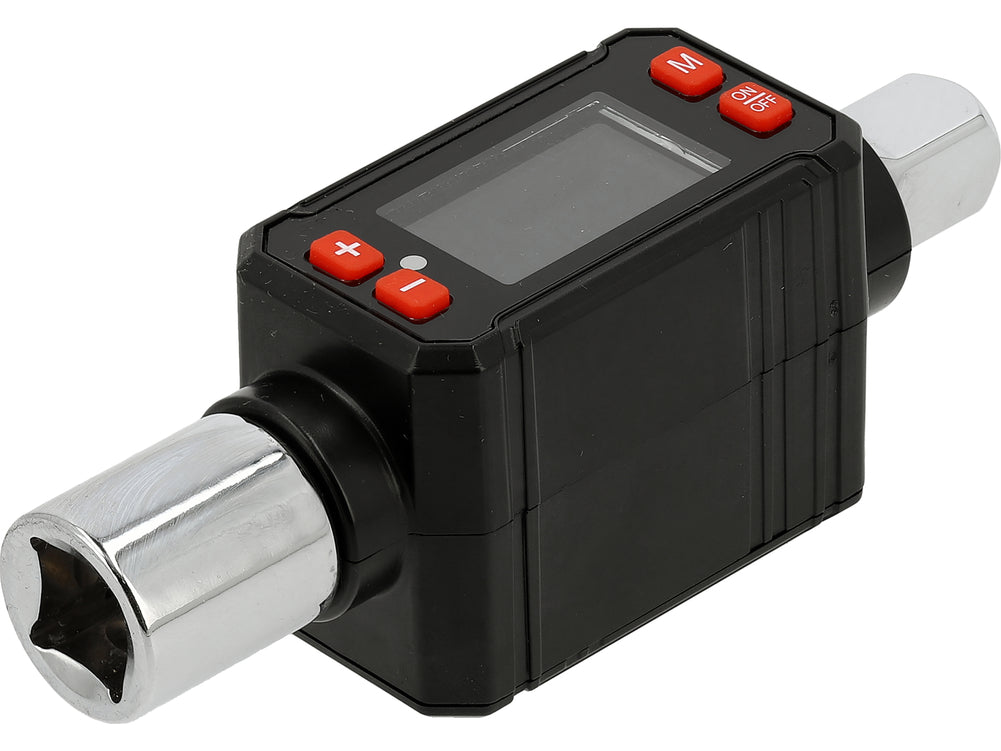 DIGITAL TORQUE ADAPTER | 12.7 MM (1/2") + ADAPTERS 1/2" x 1/4", 1/2" x 3/8" | 20 - 200 NM (YT-07534)