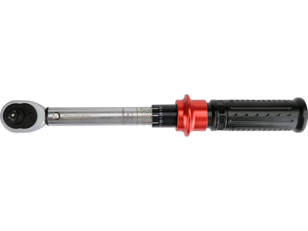 TORQUE WRENCH | 1/4" | 5 - 25 NM (YT-07713)