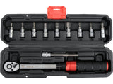 TORQUE WRENCH WITH BITS | 1/4" | 2-24 NM | 11 PCS | S2 (YT-07841)