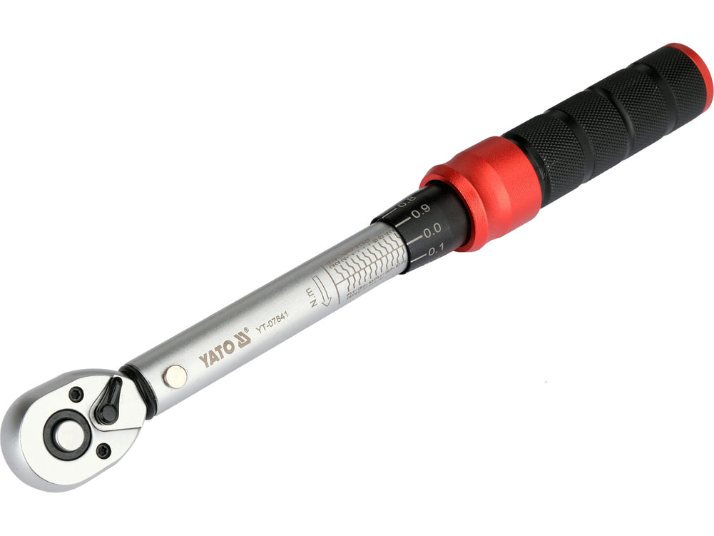 TORQUE WRENCH WITH BITS | 1/4" | 2-24 NM | 11 PCS | S2 (YT-07841)