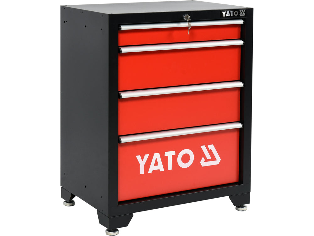 MODULAR WORKSHOP FURNITURE SYSTEM WITH WOODEN WORKBENCH TOP | 9 PCS (YT-08930)