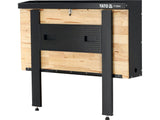 FOLDING WORKBENCH WITH PERFORATED TOOL BOARD | ADJ. HEIGHT (YT-08944)