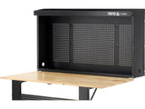 FOLDING WORKBENCH WITH PERFORATED TOOL BOARD | ADJ. HEIGHT (YT-08944)