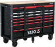 MOBILE WORKSHOP TOOL CABINET WITH WOODEN WORKTOP | 20 DRAWERS (YT-09006)