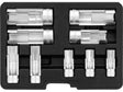 SPECIALIST SLOTTED SOCKET SET | 10 - 22 MM | 9 PCS. (YT-17507)