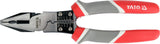 COMBINATION PLIERS WITH WIRE-STRIPPING FUNCTION | 220 MM (YT-20050)