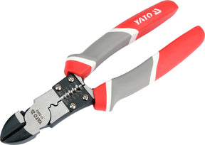 SIDE CUTTERS WITH WIRE STRIPPING FUNCTION | 200 MM (YT-20052)