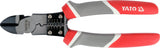 SIDE CUTTERS WITH WIRE STRIPPING FUNCTION | 200 MM (YT-20052)