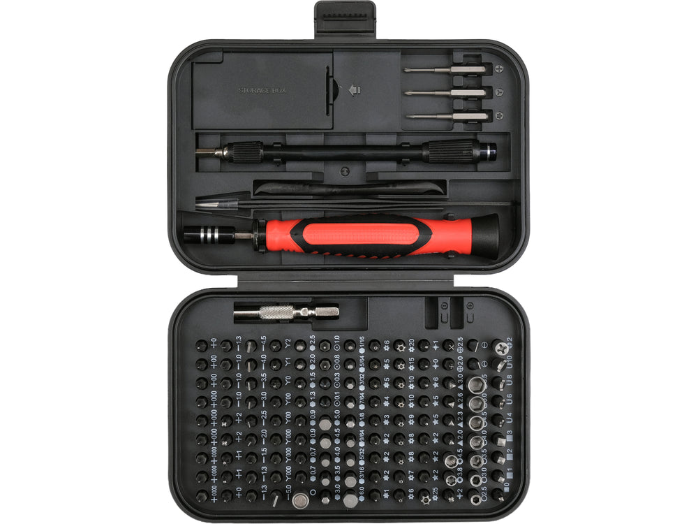 PRECISION BIT AND SCREWDRIVER SET | 130 PCS. | FOR PHONES, COMPUTERS AND ELECTRONICS (YT-25761)
