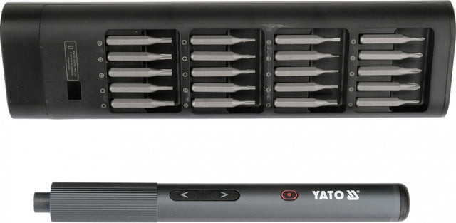PRECISION CORDLESS SCREWDRIVER FOR ELECTRONICS | 3,7 V | 21 PCS (YT-25765)
