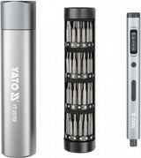 PRECISION CORDLESS SCREWDRIVER FOR ELECTRONICS WITH BITS | 3.7 V | 61 PCS. (YT-25769)