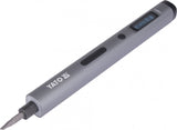 PRECISION CORDLESS SCREWDRIVER FOR ELECTRONICS WITH BITS | 3.7 V | 61 PCS. (YT-25769)