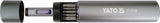 PRECISION CORDLESS SCREWDRIVER FOR ELECTRONICS WITH BITS | 3.7 V | 61 PCS. (YT-25769)