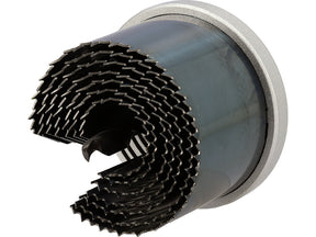 HOLE SAW SET FOR WOOD | 26-64 MM | 7 PCS | 45 MM HEIGHT (YT-32603)