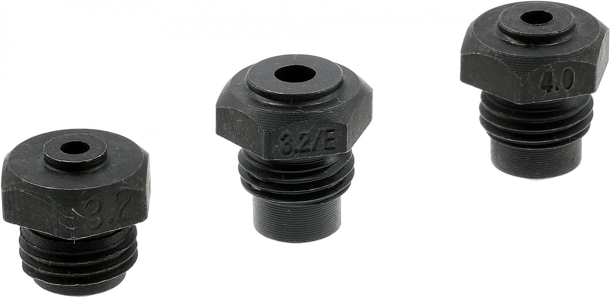 REPLACEMENT NOZZLE SET FOR PNEUMATIC RIVETER YT-36171 | 3 PCS (YT-361711)