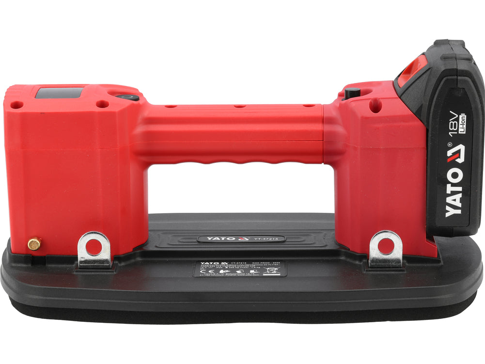 CORDLESS VIBRATING TILE LIFTER WITH VACUUM SUCTION CUP | 18 V | UP TO 200 KG (YT-37215)