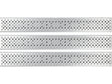 REPLACEABLE FACADE RASP BLADES FOR EPS FOAM 3 PCS | 50 MM × 400 MM | 2.1 MM TEETH (YT-52204)