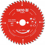 CUTTING DISC FOR CIRCULAR SAW | FOR WOOD | WITH CARBIDE TEETH | Ø140 MM | 48T (YT-608731)