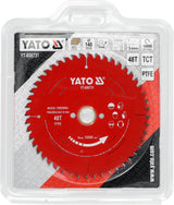 CUTTING DISC FOR CIRCULAR SAW | FOR WOOD | WITH CARBIDE TEETH | Ø140 MM | 48T (YT-608731)
