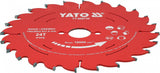 TCT CUTTING DISC FOR WOOD | 165 MM | 24 TEETH | 20 MM | WITH PTFE COATING (YT-608732)