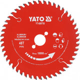 CUTTING DISC FOR CIRCULAR SAW | FOR ALUMINIUM AND NON-FERROUS METALS | WITH CARBIDE TEETH | Ø140 MM | 48T (YT-608750)