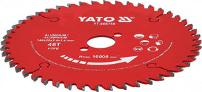 TCT CUTTING DISC FOR ALUMINIUM AND NON-FERROUS METALS | 165 MM | 48 TEETH | 20 MM (YT-608751)